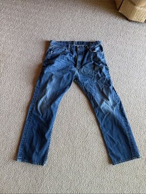 Vintage Lacoste men’s blue denim jeans
